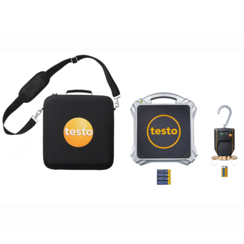 TESTO 560i kit - Digital refrigerant scale with Bluetooth + Charging Valve