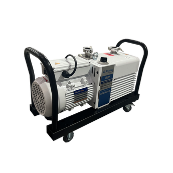 VACUUM PUMP—Dual Stage, 30 m3/h - WITH TROLLEY